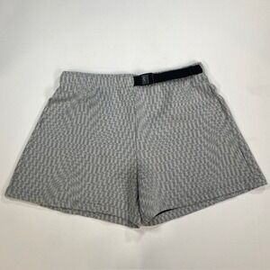 Nike Sportswear Women's Tech Pack Belted Shorts CZ9789-010‎ XL Grey Wavy